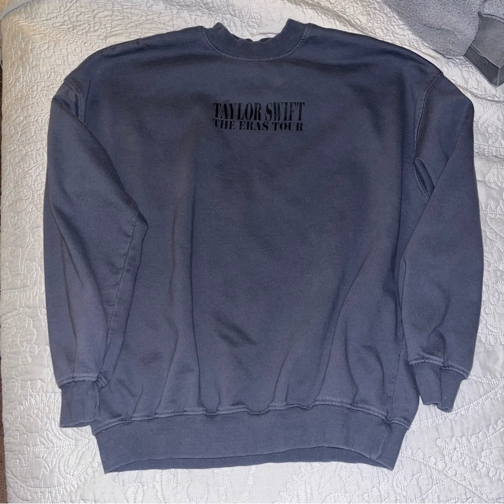 dark blue eras tour crewneck